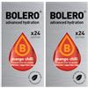Generico SET 48 BOLERO DA 3 GRAMMI Mango Chilli Preparato istantaneo polvere solubile in bustine Sticks per Bevande con Stevia e Vitamina C e Senza Zucchero ideale per fitness e diete
