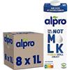 Alpro Not Milk 3,5% Fat (latte d'avena) - Custodia (1L x 8 confezioni)