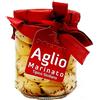 Sicilia Bedda - Aglio Marinato Gr. 180 in Elegante Vasetto Vetro - Prodotto 100% Siciliano