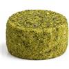Salumi Pasini Formaggio Pistacchiotto | Formaggio di Latte di capra e pecora | Tipico Siciliano | 450 gr | Affinato in crosta con Olio di Oliva e Pistacchio