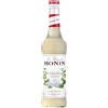 Monin Sciroppo di menta bianca (1 x 0,7 l) - Gusto rinfrescante per cocktail e dessert - Senza glutine e vegano - Aroma naturale
