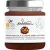 Dolcincasa.com Dolcincasa-Crema Senza Lattosio Spalmabile Pronta all'uso Confezione da 200g Crema per Farcitura Senza Lattosio e Glutine (Crema Nocciola e Cacao)
