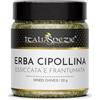ITALIA SPEZIE - Erba cipollina essicata e frantumata - Barattolo 20g, fiocchi, ideale per insaporire Salse, Insalate, Pesce e Zuppe.