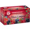 Generico Pompadour Tè 1913 | Infuso ai Frutti di Bosco Aromatizzato Mora & Lampone | Tisana di Mora e Lampone - 20 Bustine di Tè (60 Gr)