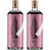 CUTINA LIQUORI Ratafià Cutina - Liquore Artigianale di Amarene 500 ML | Dolce, Fruttato e Naturale | Ricetta Abruzzese Tradizionale | Made in Italy | 19% Vol (BOX 2 BOTTIGLIE)