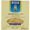 Generico 5X DE CECCO QUADRUCCI ALL'UOVO 250 GR (5 PACCHI DA 250gr) 1,250 kg