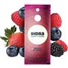 IHDRA - 100 Bustine Insaporitore Acqua Senza Zucchero - 100% Naturale, Senza Glutine, Con Estratti di Frutta e Piante, Bustina Da 1,6g x 0,5L, Insaporitore Acqua Gusto IRRESISTIBILE, Frutti Di Bosco