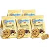 CAIYA 5X Mulino Bianco Baiocchi Biscotti con Crema alla Nocciola e Cacao, Busta da 260g [5 Confezioni]