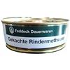 Feddeck Salsiccia in scatola Salsiccia di manzo bollita, richiudibile, 200 g