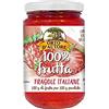 ORTO D'AUTORE Composta di Fragole Italiane 1 X 340 gr, Confettura 100% Frutta Italiana, Marmellata senza Zuccheri Aggiunti con Frutta Intera o in Pezzi, Cottura Bassa Temperatura, VeganOk
