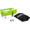 VALEO Imbottiture per freni Expert 302148A, Set di 4 imbottiture, Asse anteriore, Completamente dotato di accessori montati - Certificate ECE-R90