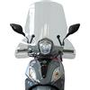 MIM Distribution Parabrezza Completo di Kit Attacchi per Sym Symphony ST 50 125 200 2021, Vetro Temperato, Trasparente, Frontale e Interno, per Automobili