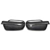 Graootoly Copertura di ricambio per specchietto retrovisore laterale in fibra di carbonio ABS per Golf 4 IV MK4 1998-2009