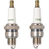 TORCH 2pcs E6RTC Candele di Accensione Sostituire per BPR6HS, per WR7BC, per RL82YC, per IWF20 W20FPR-U Candela Auto, OEM