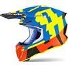 MOTOTOPGUN CASCO AIROH TWIST 2.0 FRAME AZURE MATT XXL