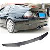 TGFOF Spoiler posteriore in fibra di carbonio adatto per BMW serie 3 E46 316i 318i 320i 323i 325i 328i 330i M3 berlina 1998-2005 lucido carbonio ala posteriore spoiler labbro accessorio auto