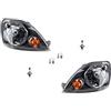 Johns Faro alogeno anteriore per Ford Fiesta 02 05-08 Set di lampadine L R