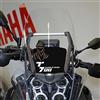 labelbike - Adesivi 3D Moto Cupolino Parabrezza Protezione e Decorazione in Resina Compatibile con YAMAHA Tenere 700 World Raid da 2022 - Midnight Black