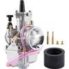 NOBIMOTO PWK - Carburatore da 34 mm per motori da 125 cc a 250 cc 2T 4T con getti carburatore per Yamaha, Kawasaki, Suzuki, Apollo, Dirt Bike, Mini Bike SSR TTR KYMCO SYM TAOTAO GY6, scooter, ciclomotori