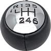 Riloer Pomello Cambio 6 Marce Manuale per Auto Compatibile con Peugeot Citroën 307 308 3008 5008 C4 Berlingo
