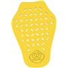 KIXZSAZ Inserto paraschiena per moto con assorbimento degli urti, flessibile e leggero, per motociclisti adulti unisex durante i viaggi. Paraschiena per moto, uomo, donna, unisex, adulto. , Giallo , M