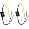 Aofan - Resistenza di carico LED per moto per indicatori di direzione, codice di errore 25 W, 6,8 Ohm (2 pezzi)
