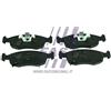 FAST Kit pastiglie freni Anteriore con segnalatore acustico usura FT29042 Compatibilità con FIAT Panda Hatchback 312, 319, LANCIA YPSILON 843