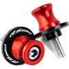 TREONK Supporti per Forcellone Posteriore - M6 Supporti Cavalletto Alluminio Coppia di Nottolini Alza Moto per A&pri&lia RS660 2021-2023