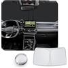 CDEFG [Aggiornamento] CDEFG Compatibile con Dacia Duster 3 2024 2025 2026 Facelift Parasole Coperture Parabrezza Anteriore Parasole Anteriore Parabrezza Auto Parasole Accessori