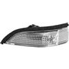 Dnhqknoaf Indicatore Direzione Specchietto Lente Di Ricambio Per Specchietto Retrovisore Laterale Per Auto, Per Toyota Per Yaris XP130 2011 2012-2014 2015 2016 2017 2018 2019 Freccia Retrovisore(Left Side)