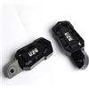 SOFBO Pedaline Moto Per VOGE DS525X 525DSX DSX525 DSX 525 DSX DS 525X525X Accessori Pedane passeggero Allargare Poggiapiedi posteriore Pedane Resto Pedali(Black)