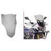 FAR D1144S PARABREZZA CUPOLINO GIVI CHIARO, STILE MODERNO, INSTALLAZIONE ESTERNA, COMPATIBILE CON MOTOCICLETTA HONDA CRF 1000 L AFRICA TWIN 2016