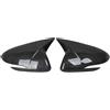 PaCsci Calotte Specchietti Per Hyundai Per Accent Per Solaris Per I30 2017-2022 2PCS Retrovisore Porta Laterale Copertura Dello Specchio Ala Cap Tappo Copri Specchietto(With Light Carbon)
