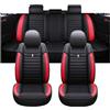 Lspbfkq coprisedili per auto Per Alfa Per Romeo 147 Accessori Auto Dettagli Interni Tutte Le Auto Per Modello Coprisedile Universale Per Auto Sedili Auto(D Black Red 5 Seat)