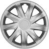 NRM Copricerchi Universali Draco Silver 15, Set 4 Pezzi