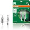 OSRAM 64150ULT-HCB Life Lampadine macchina, Doppia scatola, H1