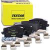 TEXTAR Kit pastiglie freno, Freno a disco 2448301 Compatibile con: AUDI Q3, SEAT ALHAMBRA, VW CC B7, GOLF V, PASSAT ALLTRACK B7, PASSAT B6, PASSAT B6 Variant, PASSAT B7, PASSAT B7 Variant