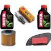 Motul Kit TAGLIANDO KYMCO DOWNTOWN 300 2 LITRI OLIO FILTRO OLIO FILTRO ARIA CANDELA