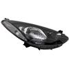 UMDJJU Gruppo Fari Anteriori Assy Per Mazda 2 2007-2012 Gruppo Ottico Anteriore Paraurti Lampada Di Segnalazione Luci Di Guida Alloggiamento Lampada(Only Right)