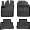 IMJ-Global Tappetini Auto Gomma ProLine 3D su Misura Compatibili con Toyota C-HR I 2016-2023, Set Completo di Tappeti Auto TPE per Migliorare Look e Sportività, Tappetino Premium in TPE Durevole