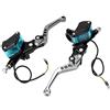 aqxreight - Frizione Idraulica Moto, Pompa Frizione CNC Pompa Frizione Idraulica Moto Sinistra Destra Freno A Mano Cilindro Accessori