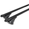 Lampa NORDRIVE N15031 Rail-Top, Coppia Barre portatutto in Acciaio - L - 127 cm