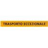 Lampa 97848 Pannello Catarifrangente Trasporto Eccezionale - 1200x150 mm