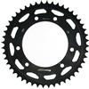 SUPERSPROX 544710348 Corona in Acciaio P420 - Z48 (Dis.47103) | Ø 105 mm, acciaio, nero compatibile con Rieju MRT 50 2021-2022, Aprilia SX 50 motore Derbi, Yamaha DT50R / SM / X dal 2002