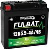 Fulbat - Batteria Fulbat GEL SLA 12N5.5-3B GEL 12V 5.5AH 70 AMPS 135x60x130 + destra