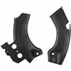 POLISPORT 8478400001 - Set di piastre paramotore in plastica durevole e resistente agli urti compatibile con le moto Honda in colore nero