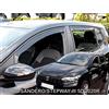 J&J AUTOMOTIVE HEKO Deflettori per Dacia Sandero/Stepway dal 2021, 4 pezzi | 4 deflettori HEKO per Dacia Sandero/Stepway, PMMA 3 mm, fumé, canale del finestrino.