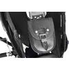 ends cuoio Borsa da serbatoio in vera pelle con apertura rapida compatibile con Harley Davidson Sport Glide 2018-2024, borsa rimovibile per moto 100% Made in Italy