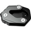 CENMILIX Piastrina Cavalletto Laterale per KAWASAKI VERSYS 1000 1100 SE VERSYS300 Versys-X 300 X250 Accessori Motociclo Piastra di Ampliamento (grigio)