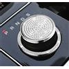Sconosciuto Adatto per Land Rover Evoque Discovery Sport Range Rover Velar Land Rover Discovery Range Rover Jaguar XJ JaguarXF JaguarXE Anello Strass Bling Accessori Pomello del cambio (Land Rover Pomello cover)